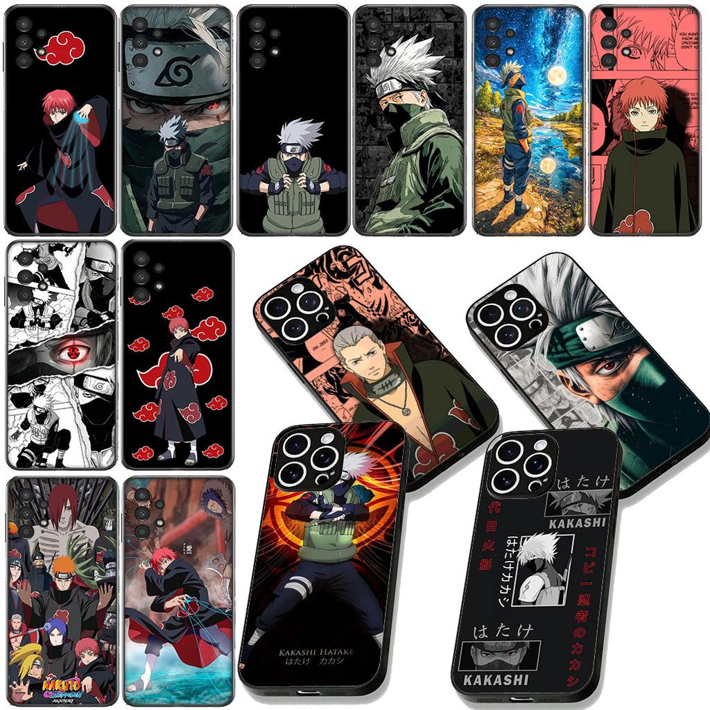 Sasori Kakashi Hatake Akatsuki Narutos Cover for Apple iPhone 16 17 Air 14 15 Pro Max Plus 16+ 16E 14+ ProMax Coque Case