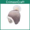 Children Knit Hat With Earmuff Protection For Winter Outdoor Warmth And Style