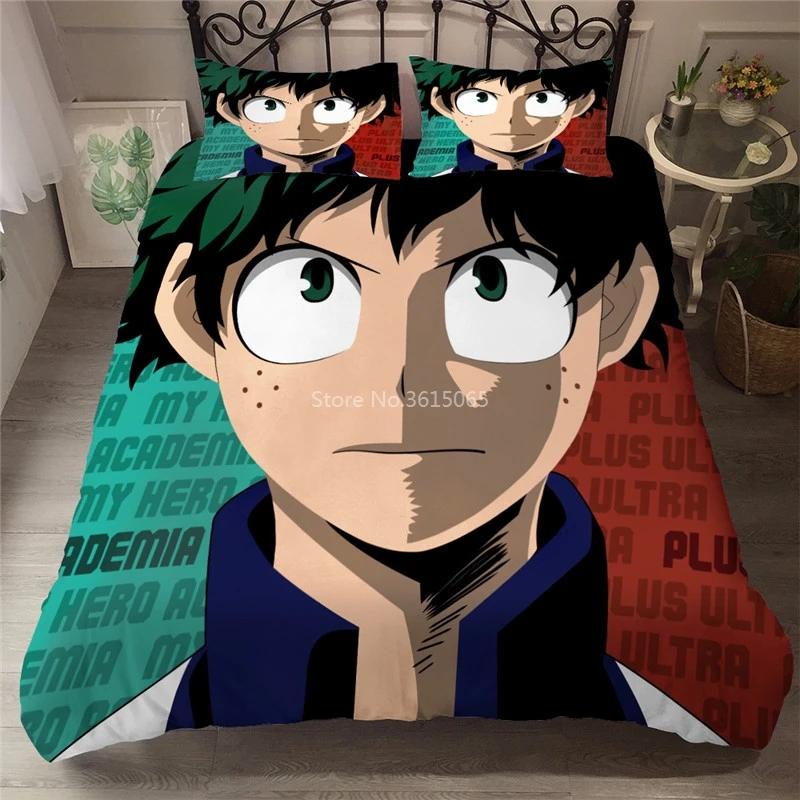 Новые товары 3d My Hero Academia Постельное белье Постельное белье для взрослых и детей Пододеяльник Наволочка Twin Full Queen King Size
