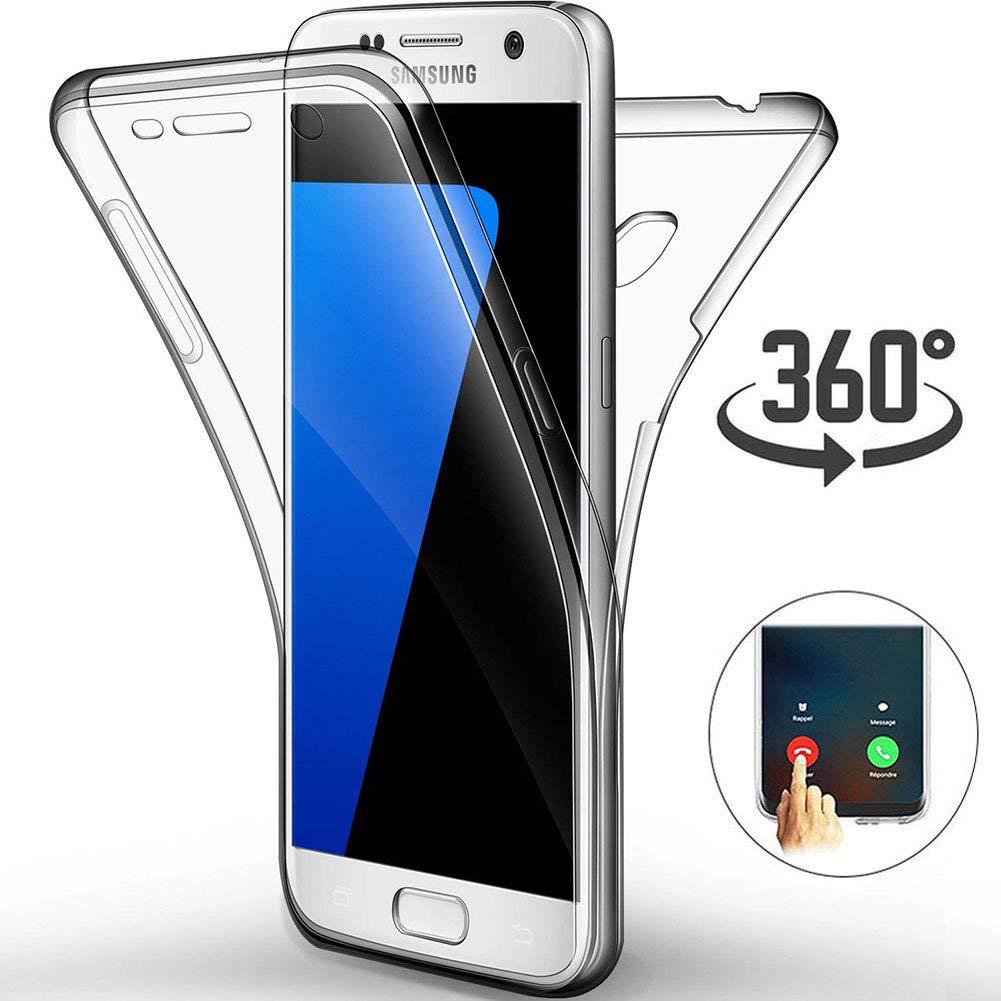 Double Silicone Case For Samsung Galaxy A10 A30 A50 A70 A6 A7 A8 A9 J3 J4 J5 J6 J7 J8 S8 S9 S10 Plus