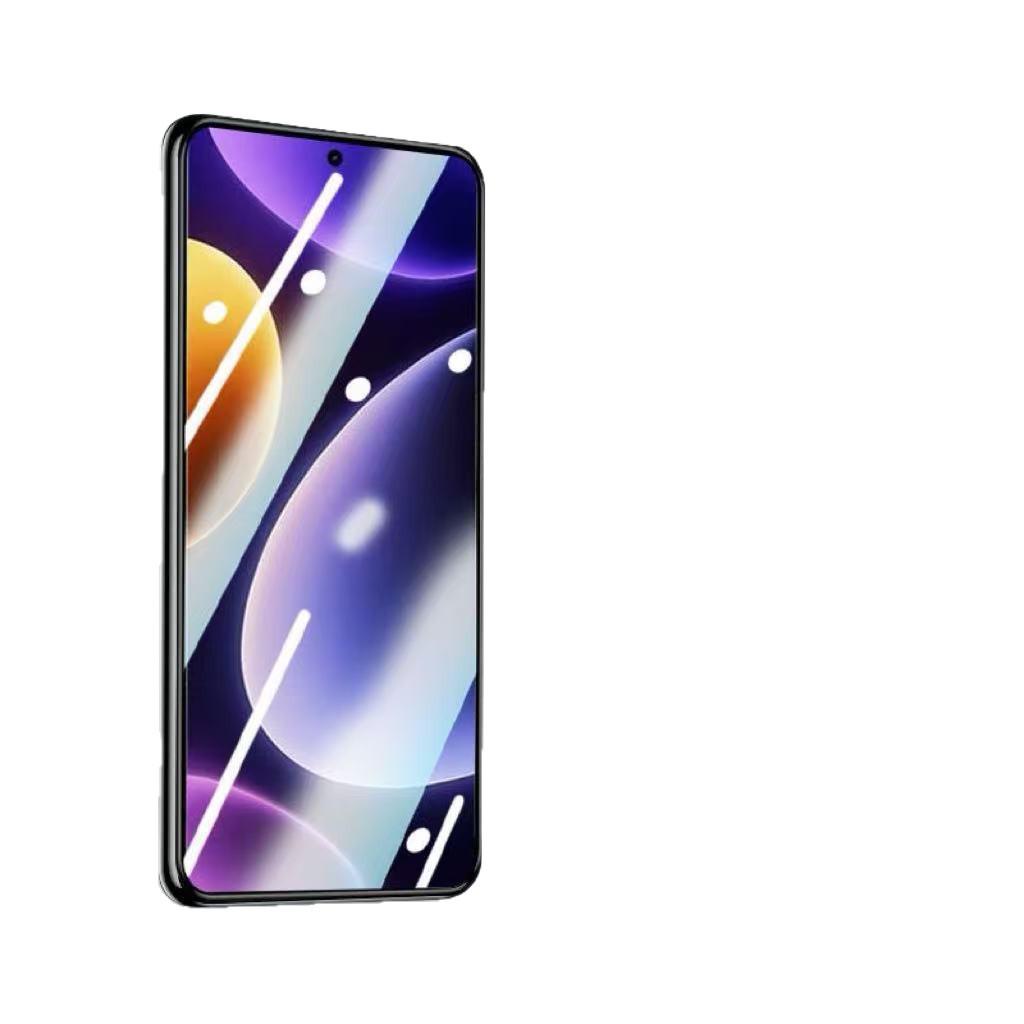 Закаленное стекло Redmi Note 12 Turbo, полноэкранное, взрывозащищенное, с защитой от синего света