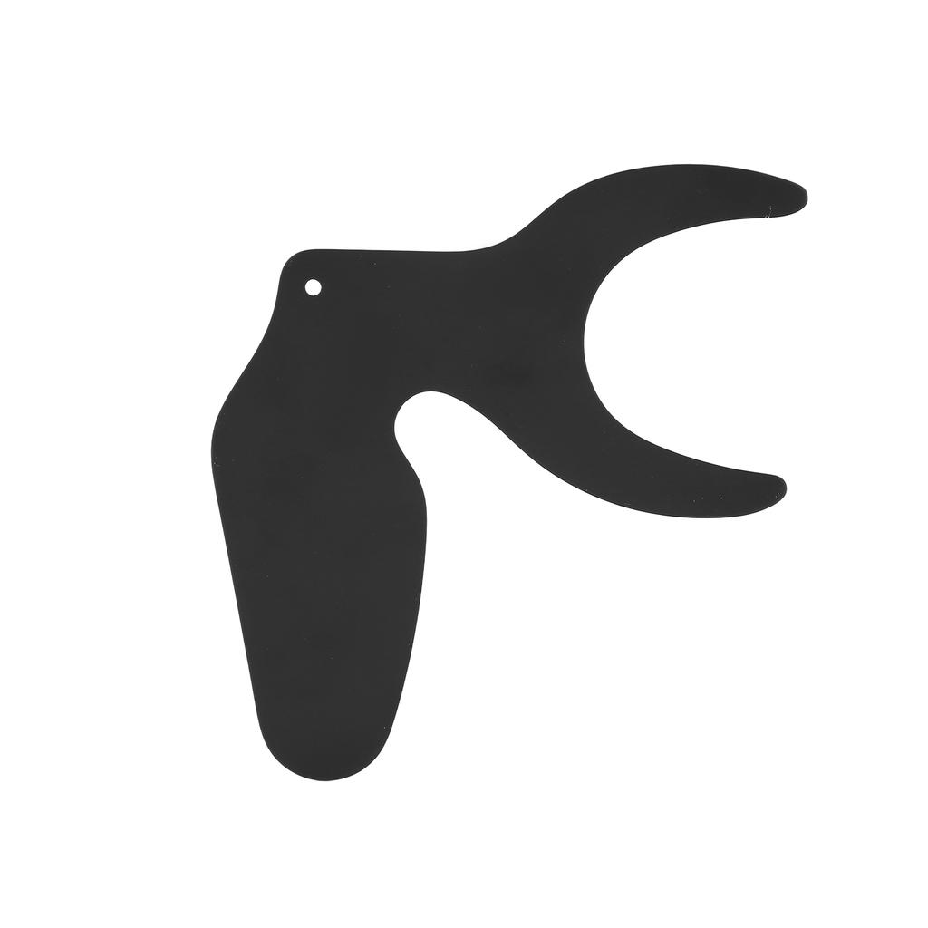 Стоматологический черный фон, четкое изображение, длинная ручка, непрозрачный, легко поддается изгибу, стоматологический набор