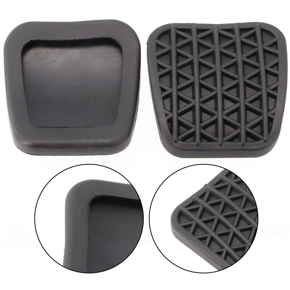 2x Rubber Clutch Brake Pedal Pad Cover For Vauxhall Astra G H Zafira A B 560136