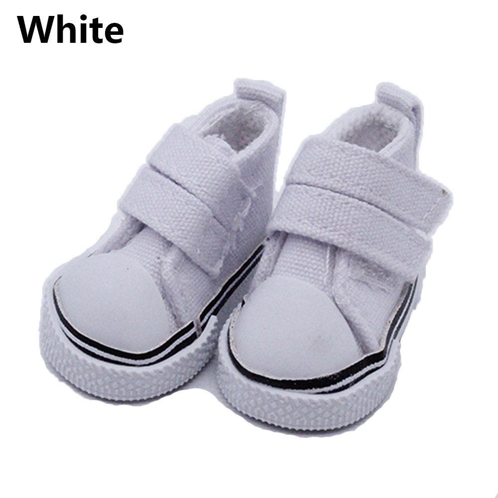 Пара реквизитов ручной работы длиной 5 см, игровой домик, джинсовая ткань, игрушки, аксессуары, кукольная обувь, мини-кеды