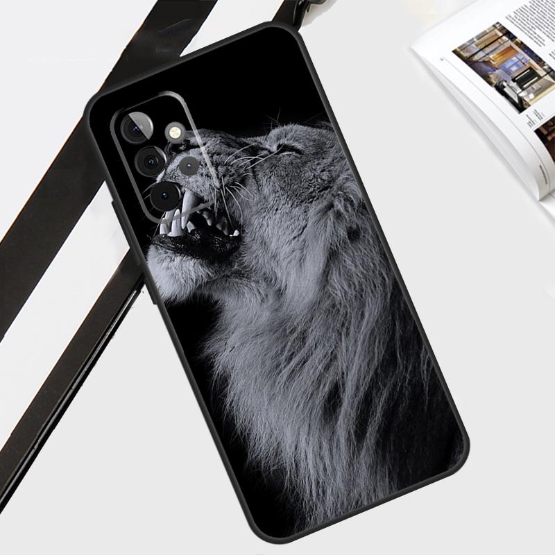 Roaring Lion Case For Samsung Galaxy A56 A36 A26 A16 A06 A54 A34 A14 A12 A22 A32 A52 A13 A53 A15 A35 A55