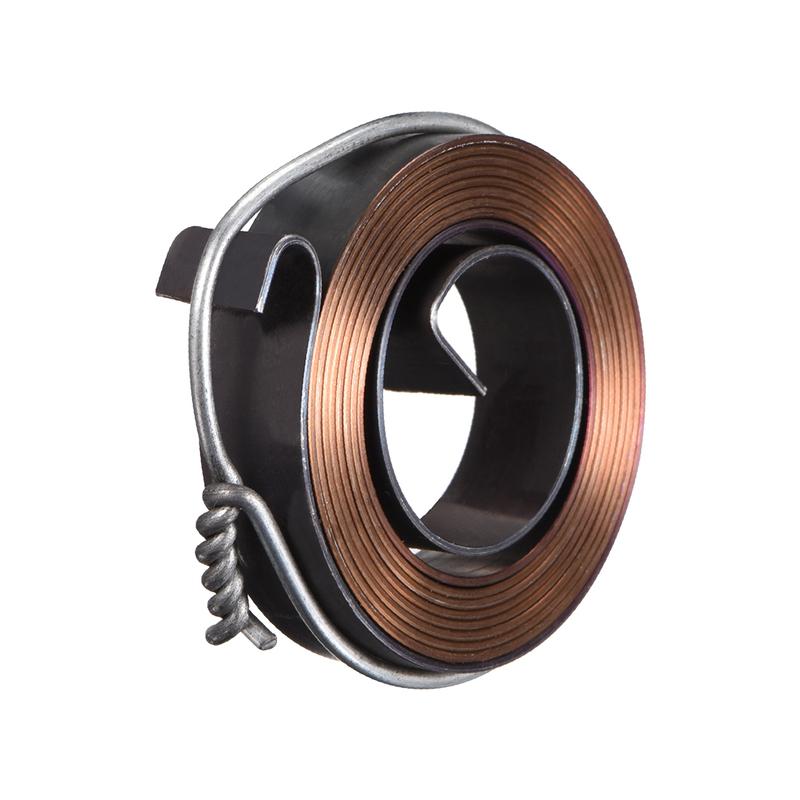 Drill Press Return Spring Quill Spring Feed Return Coil Spring Assembly Blackening Expand Length 680-1800mm Spring OD 34-66mm