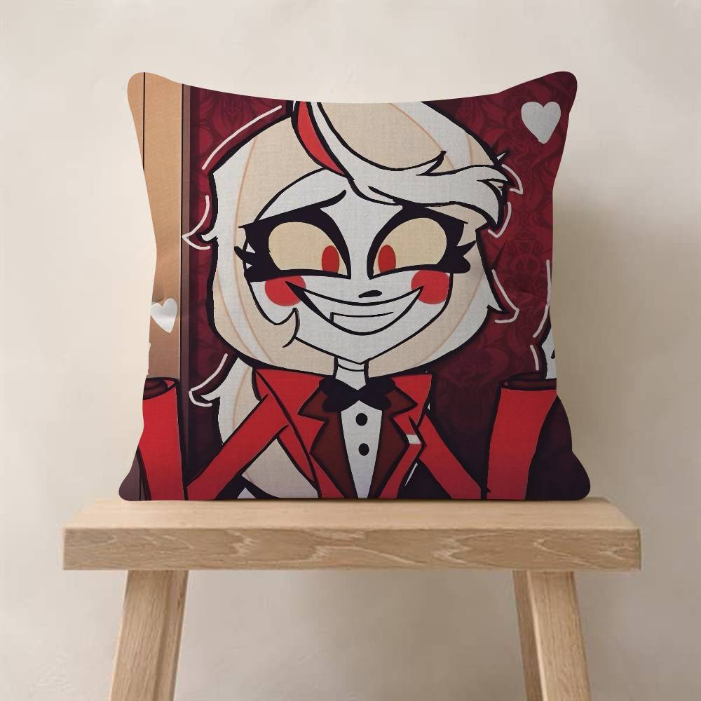 Аниме H-Hazbin H-Hotel Наволочка Автомобильная Подушка-Плед Для Дивана Автомобиля Рождественский Подарок
