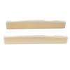 Musiclily Beef Bone Saddle Bone Saddle for Acoustic Guitar 76x3x13mm DJ-16 (2 Pieces)