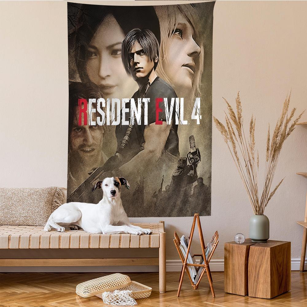 Resident Leon Kennedy E-Evil Hippie Wall Hanging Tapestries Bohemian Wall Tapestries Mandala INS Home Decor