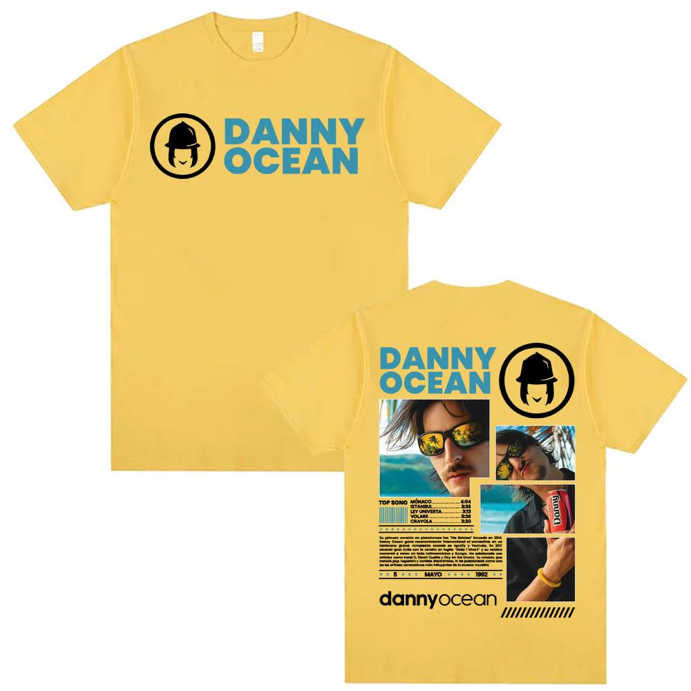 Rapper Danny Ocean 2026 Reflexa Tour Tshirts for Men Women Harajuku Gothic High Street T Shirt Casual ONeck Oversized Tshirt