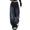 Vintage Women Wide Leg Jeans Harajuku Baggy Denim Trousers Oversized Grunge Streetwear Autumn Pants