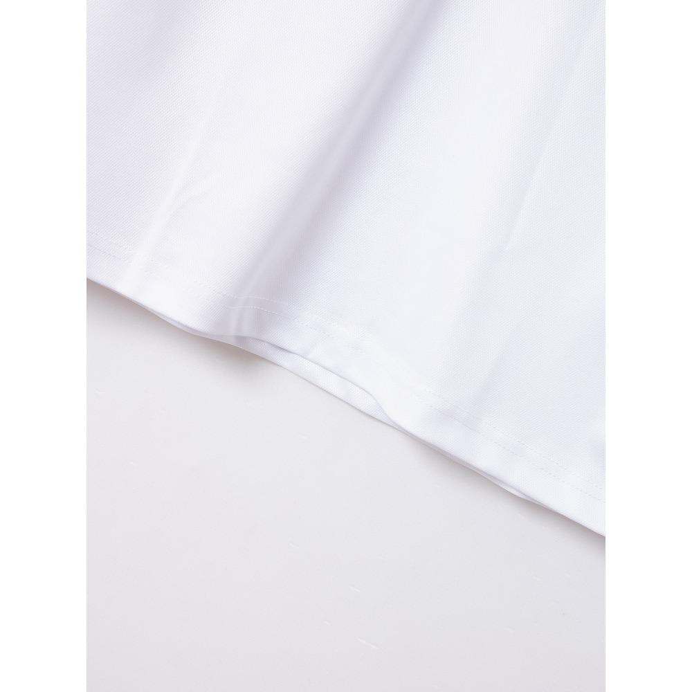 Верх с принтованным воротником для летней мужской повседневной рубашки поло