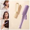 2-в-1 Пушистые зажимы для корней волос Гребень для прически на макушку Раздвижная расческа для завивки Женские