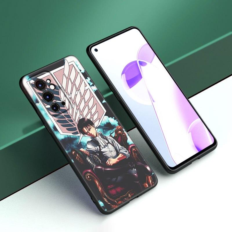Чехол для телефона с изображением аниме «Атака Титанов» для OnePlus 7T 8T 9RT 10R Pro 6T Nord 2T CE2 N10 N20 N100 N200 ACE 5G, мягкий черный чехол из ТПУ