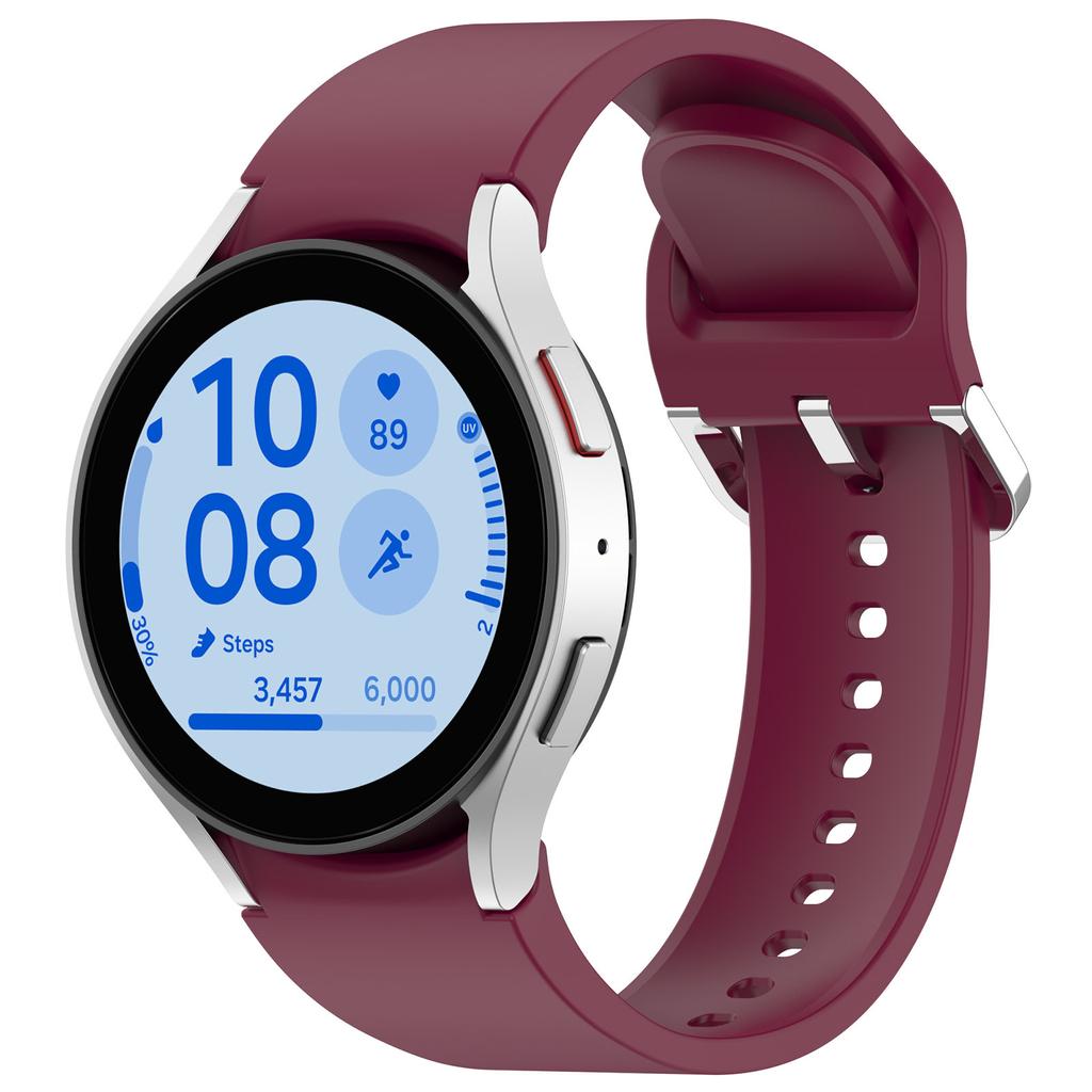 Силиконовый ремешок для Samsung Galaxy Watch 7 FE 6 4 Classic 5 pro 44 мм 40 мм 43 мм 47 мм 45 мм Браслет Galaxy Watch6 7 Ремешок