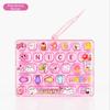 Clear Key Sounds Stress Relief Fidget Toy Cartoon Animal Patterns Bag Pendant Charm  Gift Giving