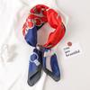 New Spring Square Neck Scarf Women Bandana Hair Band Design Print Dot Female Foulard Headband Shawl Wrap Neckerchief