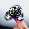 Hand Fidget Spinner Roller Metal Fingertip Rotating Spinning Top Tip Edc Stress Relief Sensory Toy Adults Anti Anxiety Autism