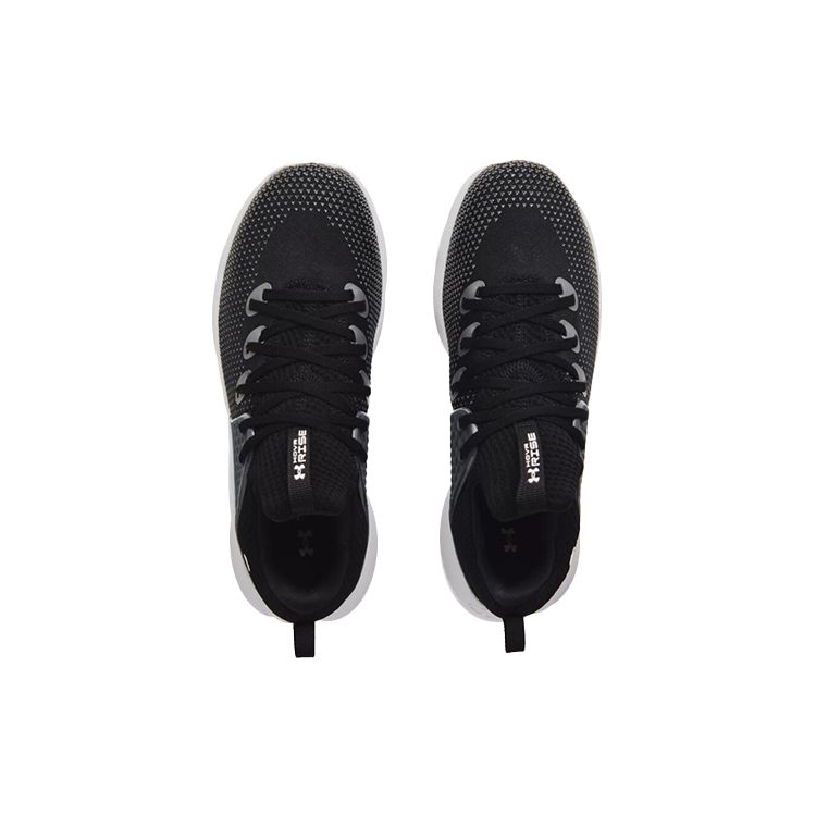 Under Armour Мужские тренировочные кроссовки HOVR Rise 3 Black Halo Grey 3024273-002
