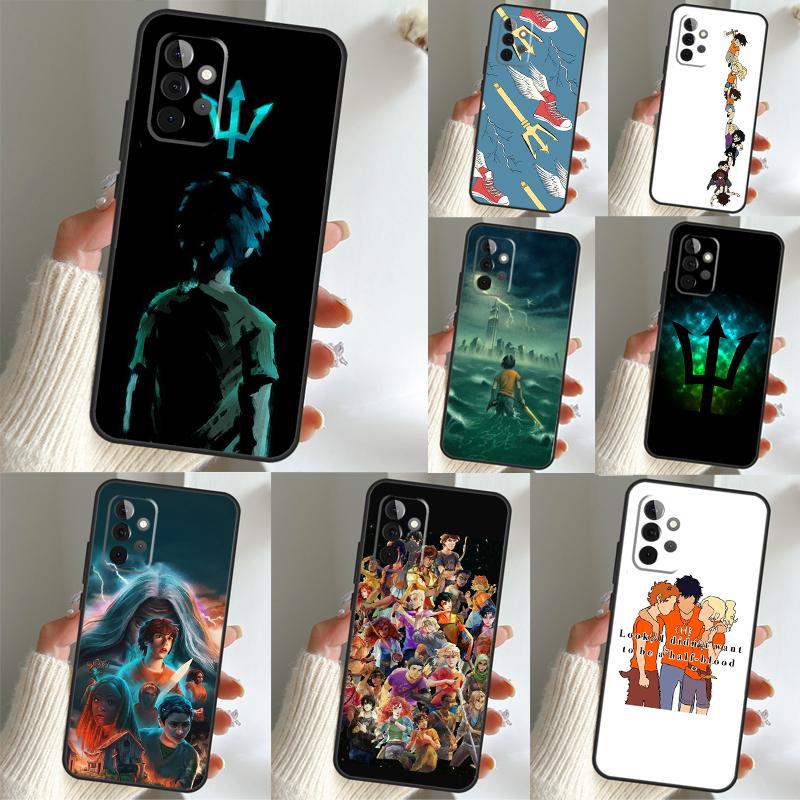 Мультяшный чехол P-Percy Jackson для Samsung Galaxy A54 A53 A34 A33 A13 A23 A31 A51 A71 A12 A22 A32 A52 A50 A52S