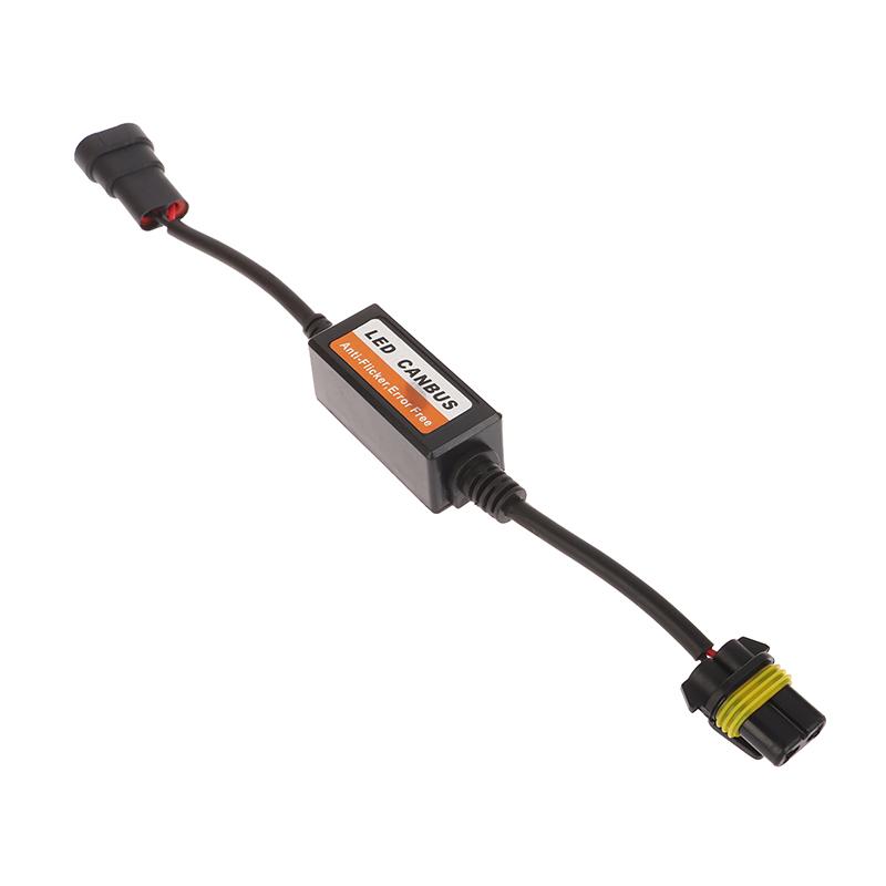 1 шт. 9005 9006 9012 универсальный светодиодный адаптер Canbus декодер антимерцающий жгут лампы резистор предупреждение об ошибке подавитель