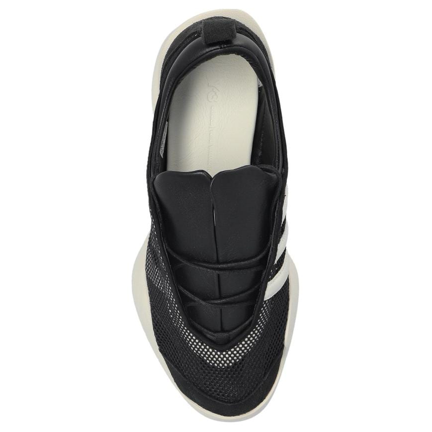 Y 3 x Yohji Yamamoto Низкие Повседневные Кроссовки Унисекс Черные JH8063