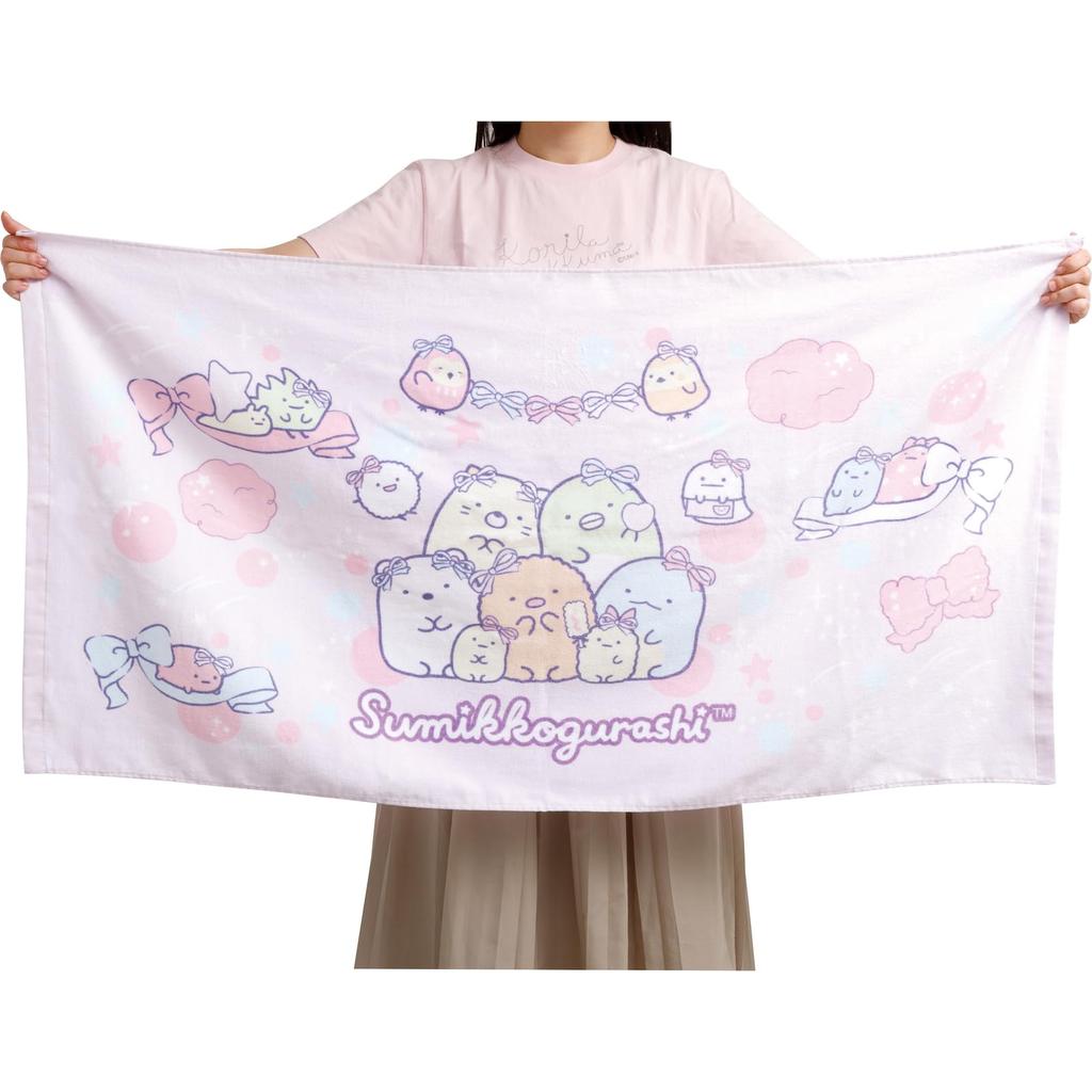 Полотенце для ванной Sumikko Gurashi CM53102 H630 x Ш1200мм San-X