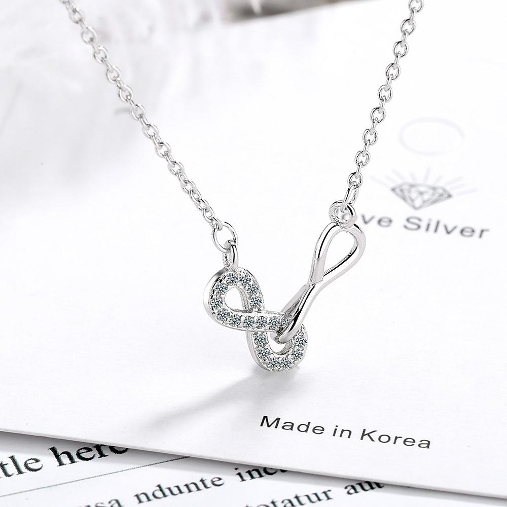 925 стерлингового серебра хрустальный крестик подвеска ожерелье для женщин чокер ошейники свадебные украшения для вечеринки dz273