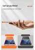 Складной магнитный чехол с узором личи для Samsung Z Flip 7 и Huawei Pocket 2 Кожаная обложка