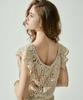 Bikini Bender Dillys Crochet Button Sleeveless Top - Beige