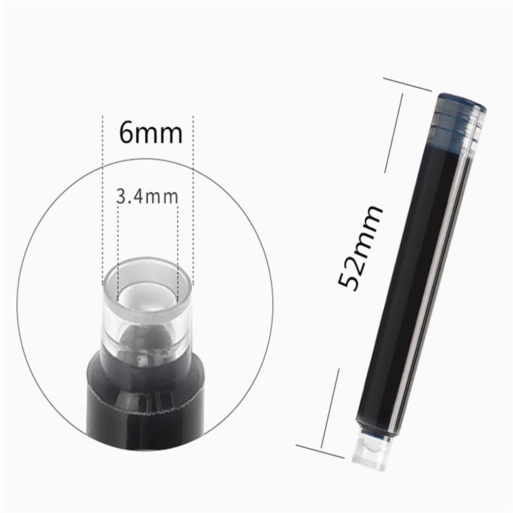 Supplies 2.6mm 3.4mm Ink Pen Stationery Fountain Pen ink Cartridge Fountain Pen Refill Color Ink