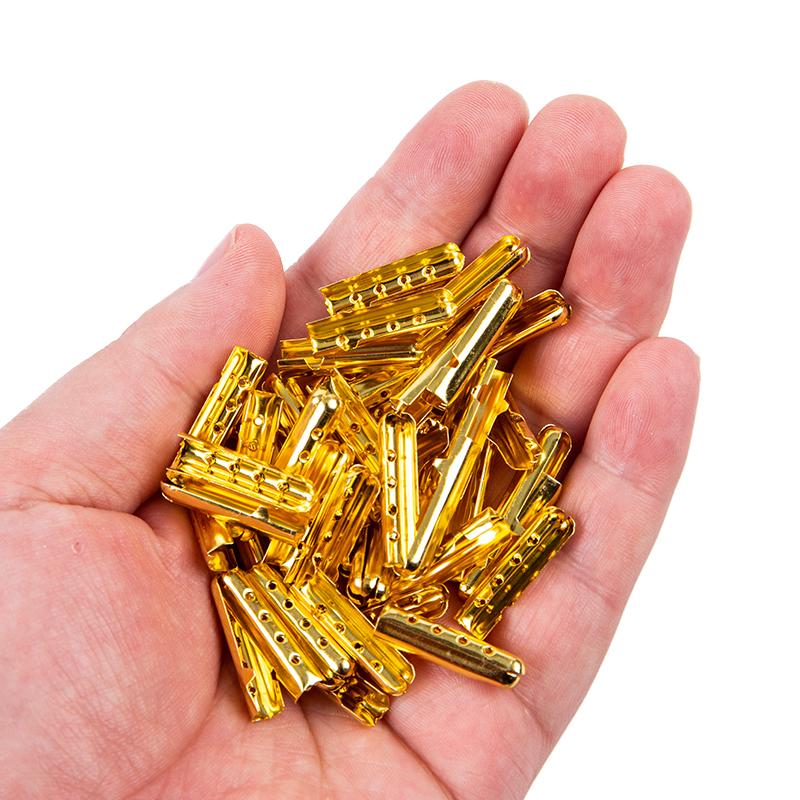 50Pcs Shoelace Head Aglets Diy Shoelaces Repair Shoe Lace Tips Rope Head Clip