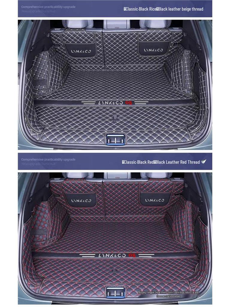 Коврик в багажник Lynk & Co 08, Полное покрытие, Аксессуары для нового электромобиля 2023 года