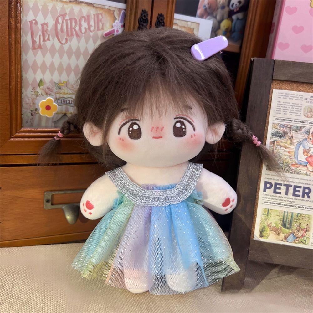 DIY 20cm Cotton Doll Clothes Toy Gift Doll Accessories Trendy Toy Accessories Cotton Doll