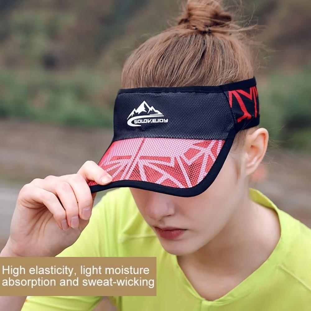 Elastic Mesh Hat Breathable Absorb Sweat Cap Versatile Sunshade Headwear Cap Outdoor Spots