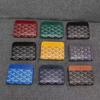 Goya Goyard Unisex Wallet: Multifunctional Short Zip Wallet, Business Card Holder, Coin Purse