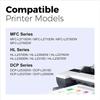 Toner Compatible - ABIESSENCE - TN-2420 - 2 Cartouches - 3000 Pages - Noir