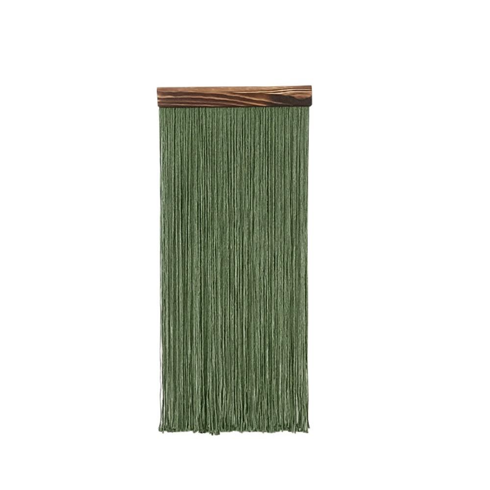 Tassel Curtain Tapestry Hand-Woven Cotton Rope Tapestry Boho Decor Wall Hanging Tapestry Wedding