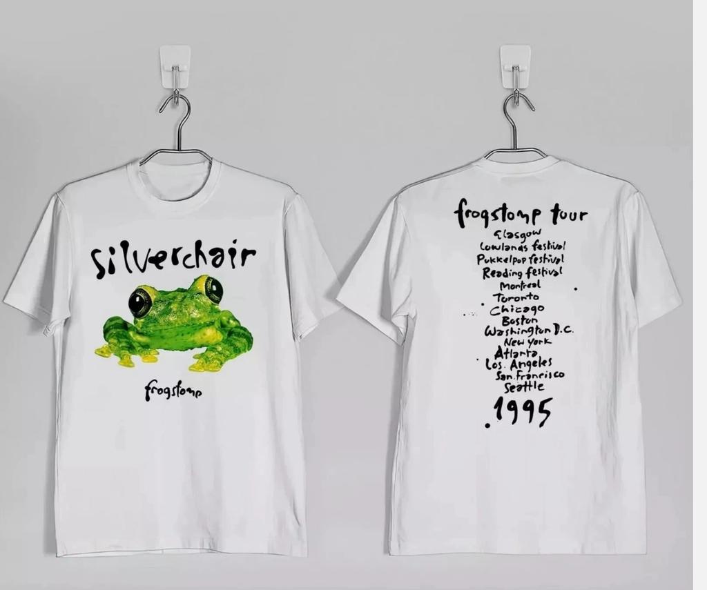 Промо-футболка Silverchair Frogstomp Tour 1995 года
