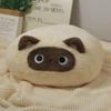 Мультяшный Кот Толстая Плюшевая Подушка Кавайная Плюшевая Игрушка Китти Подушка-Одеяло Мягкая Подушка на Сиденье Домашний Декор для Друзей Подарок на День Рождения