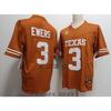 Mens Cotton Blend Football Jersey NCAA Style Training Shirt With Embroidered Number 16 Manning Ewers