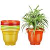 Круглые горшки для растений|Лучший подарок для любителей природы|Комнатный и уличный цветочный горшок для дома/офиса/стола/сада
