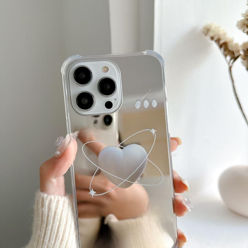 Чехол Zhitai iPhone14 Pro — совместим с Apple 15, Huawei P30/40/50, Xiaomi 14, зеркальная отделка