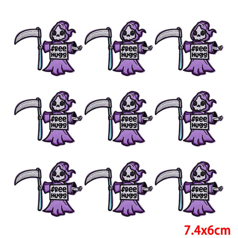 10 шт./лот, оптовая продажа, вышивка, железные нашивки для одежды, нашивки для одежды, куртки, декор, аппликация, принадлежности для шитья