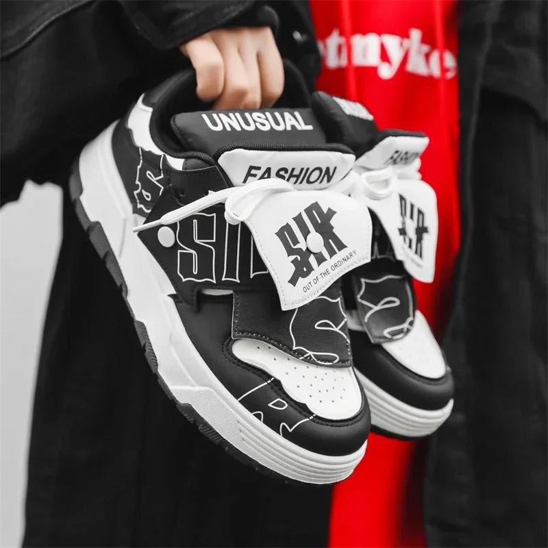 Уличная обувь для пар Tide Bread Shoes для мужчин, обувь для досок, повседневная обувь для мужчин, удобные нескользящие кроссовки, мода