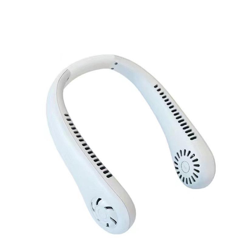 1 шт. вентилятор с длительным сроком службы батареи, новый мини-шейный портативный безлопастной подвесной шейный перезаряжаемый воздушный охладитель, 3-скоростной мини-летний спортивный вентилятор