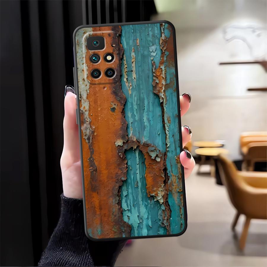 Ретро-кейс с эффектом ржавчины для Xiaomi Redmi K60 12 13C 9T 9A 9C A1 A2 Plus 10 12C K40 K50 Gaming A5 Чехол для телефона