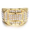 Exclusive Supply, Jewelry, Fashion, European and American Big-name Diamond-encrusted Men's Rings