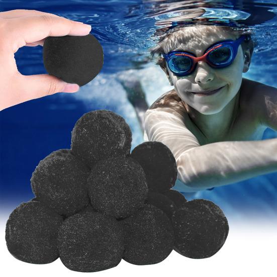 Swimming Pool Filter Balls Long-lasting Fiber Ball for Pool Filters Reusable Eco-Friendly Straining Balls for Pools Fish Tanks Aquariums