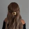Hair Accessories, Simple and High-luxury Love Braided Hairpin, Alloy Electroplating Advanced Hairpin
